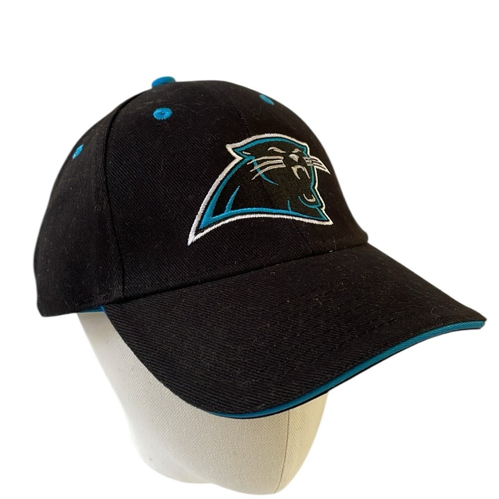 NFL football Carolina Panthers cotton baseball hat. Adjustable‎ fit. One size.